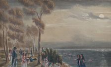 Bathing Party, 1870s. Creator: William P. Chappel