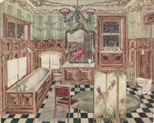 Bathroom, 1935/1942. Creator: Perkins Harnly