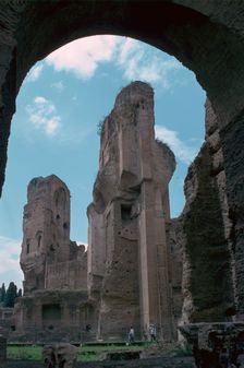 Baths of Caracalla, built by the Emperor's instruction, 3rd century
