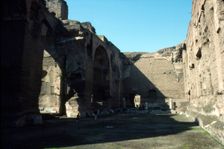 Baths of Caracalla, Rome, c20th century. Artist: CM Dixon