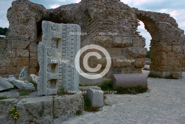 Baths of Antoninus Pius in Carthage, 2nd century. Artist: Unknown
