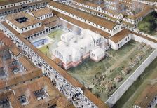 Baths, Wroxeter Roman City, Shropshire, 2nd century (c1980-c2017). Artist: Ivan Lapper