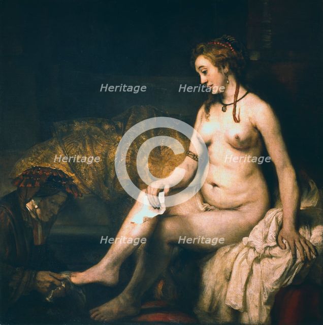 'Bathsheba at her Bath', 1654. Creator: Rembrandt Harmensz van Rijn.