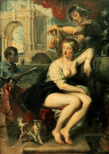 Bathsheba at the Fountain c1635. Artist: Peter Paul Rubens