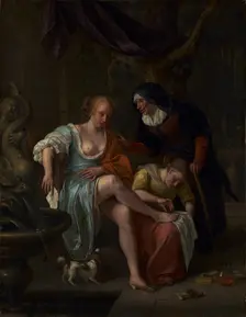 Bathsheba After the Bath, about 1670-1675. Creator: Jan Steen