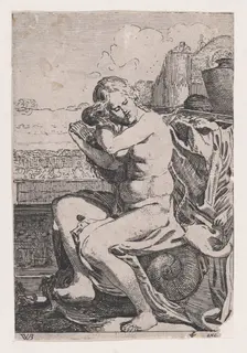 Bathsheba Combing Her Hair, ca. 1615. Creator: Willem Pietersz. Buytewech