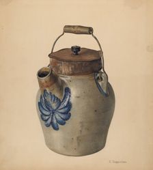 Batter Jug, c. 1938. Creator: John Tarantino