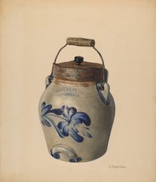 Batter Jug, c. 1938. Creator: John Tarantino