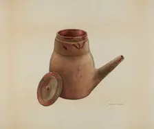 Batter Jug, c. 1938. Creator: Stanley Mazur