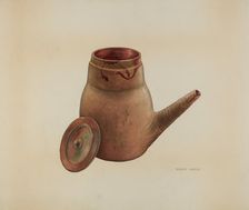 Batter Jug, c. 1938. Creator: Stanley Mazur