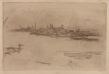 Battersea Morn, 1875. Creator: James Abbott McNeill Whistler