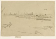 Battersea Morn, 1875. Creator: James Abbott McNeill Whistler