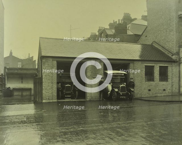 Battersea Ambulance Station, Battersea, Wandsworth, London,1925. Artist: Unknown.