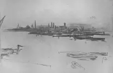 Battersea, Dawn 1877, (1904). Artist: James Abbott McNeill Whistler
