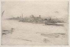 Battersea: Dawn. Creator: James McNeill Whistler (American, 1834-1903)