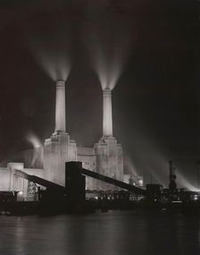 Battersea Power Station, London, c1955. Creator: Arthur Charles Kirby Ware