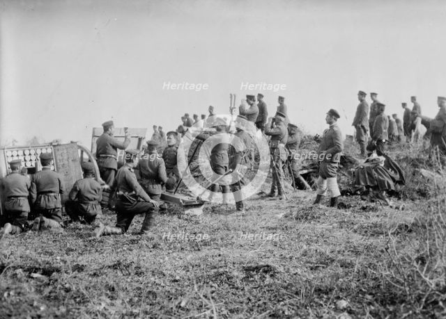 Battery, Tchataldja #11, between c1910 and c1915. Creator: Bain News Service.