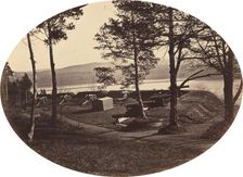 Battery Knox, c. 1870. Creator: George K Warren