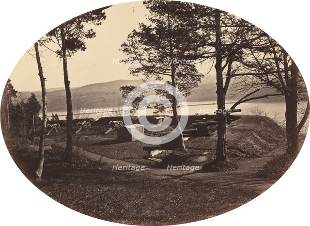 Battery Knox, c. 1870. Creator: George K Warren.