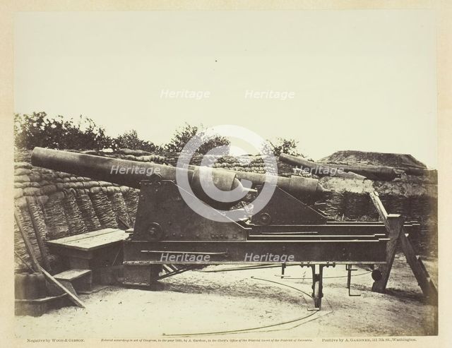 Battery No. 1, Near Yorktown, Virginia, May 1862. Creator: Wood & Gibson.