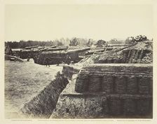 Battery No. 1, Near Yorktown, Virginia, May 1862. Creator: Wood & Gibson