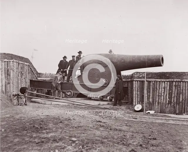 Battery Rodgers, Potomac River near Washington, 1861-65. Creator: Unknown.