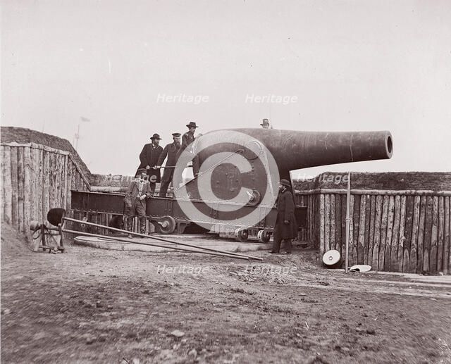 Battery Rodgers, Potomac River near Washington, 1861-65. Creator: Unknown.