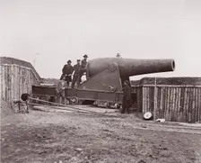 Battery Rodgers, Potomac River near Washington, 1861-65. Creator: Unknown