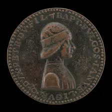 Battista II di Campofregoso, Doge of Genoa 1478-1483 [obverse]. Creator: Battista d'Elia da Genova
