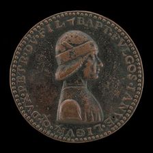 Battista II di Campofregoso, Doge of Genoa 1478-1483 [obverse]. Creator: Battista d'Elia da Genova