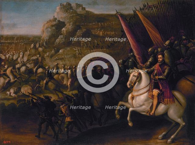 Battle, 1643. Creator: Juan de la Corte.
