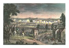 Battle near Lutzen, 2 May 1813, (c1850). Artists: François-Louis Couché, Edme Bovinet
