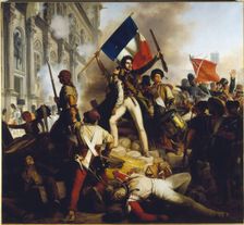 Battle outside the Hôtel de Ville, 28 July 1830