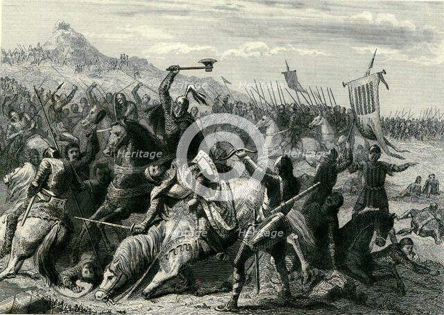 Battle of Muret, 12/09/1213, King Pedro I of Catalonia and II of Aragon died in battle, losing Ca…