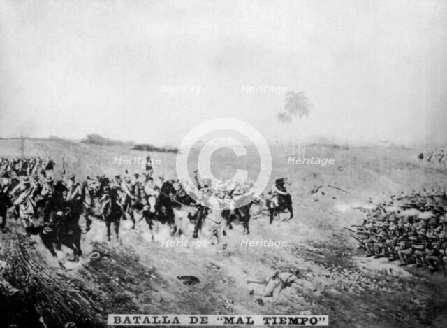 Battle of Mal Tiempo, (1895), 1920s. Artist: Unknown.
