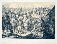 Battle of Marengo 14 June, 1800. Artist: Anon