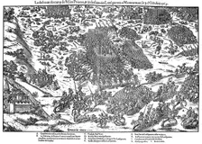 Battle of Montcontour, French Religious Wars, 3 October 1569 (1570). Artist: Jacques Tortorel
