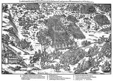 Battle of Montcontour, French Religious Wars, 3 October 1569 (1570). Artist: Jacques Tortorel