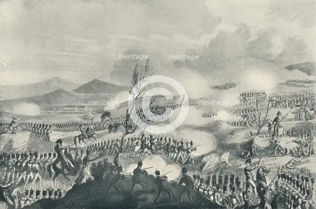 'Battle of Nivelle, November 10, 1813', 1815 (1909). Artist: Thomas Sutherland.