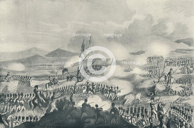 'Battle of Nivelle, November 10, 1813', 1815 (1909). Artist: Thomas Sutherland.