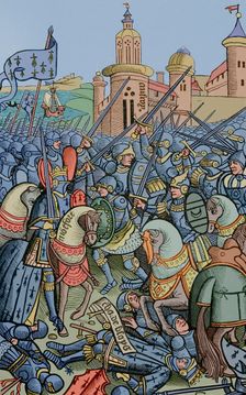 Battle of Auray, (29 September 1364), 1514 (1877). Creator: Unknown