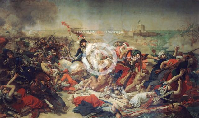 Battle of Aboukir, 25 July 1799, 1806. Artist: Gros, Antoine Jean, Baron (1771-1835)