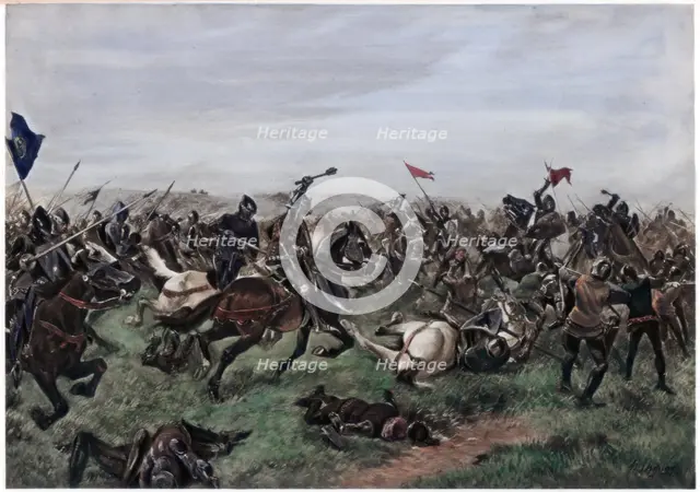 'Battle of Agincourt', 25 October 1415. Creator: Unknown.