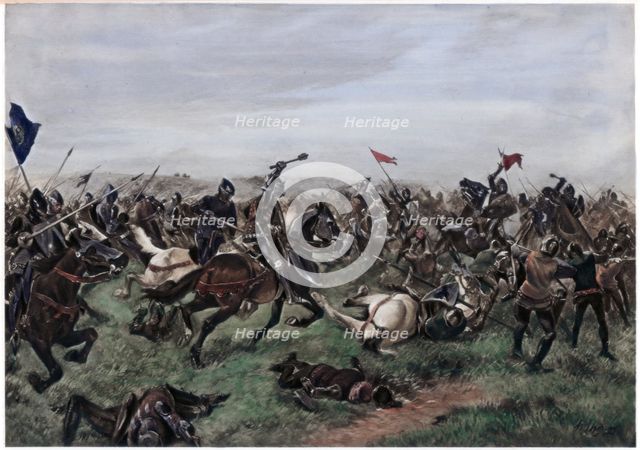 'Battle of Agincourt', 25 October 1415. Creator: Unknown.