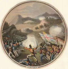 Battle of Albuera 1815, (1910). Artist: Edward Orme