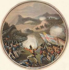 Battle of Albuera 1815, (1910). Artist: Edward Orme
