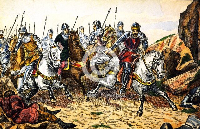 Battle of Aljubarrota (1385).
