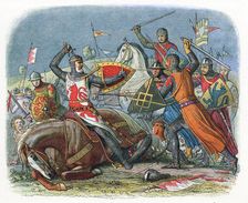 Battle of Alnwick, Northumberland, 1174, (1864)