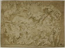 Battle of Amazons, n.d. Creator: Lodovico Carracci