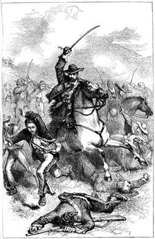 Battle of Buena Vista, Mexico, 1847 (c1880)